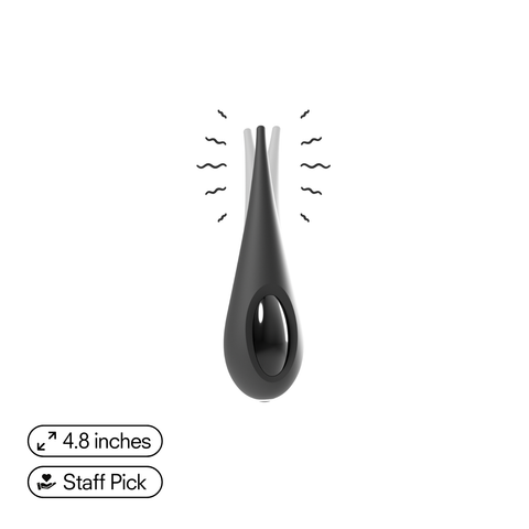Luxe Noir Clitoral Pinpoint Vibrator